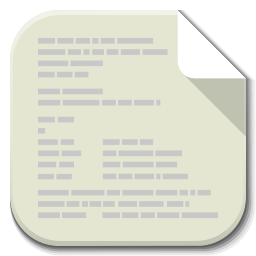 Apps File Text Plain icon
