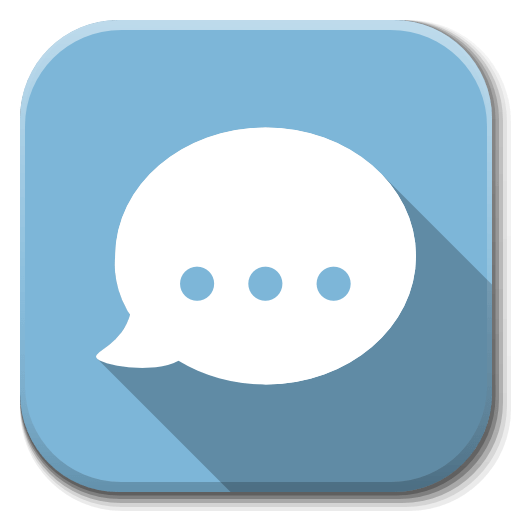 App icon chat How to