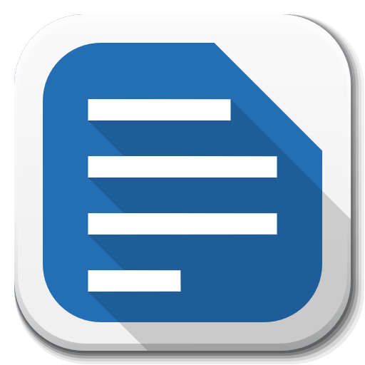 Apps Libreoffice Writer B icon