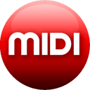 MIDI-red icon