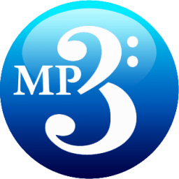 MP3 blue icon