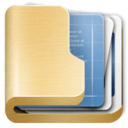 Folder data icon