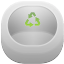 Recycle bin empty icon