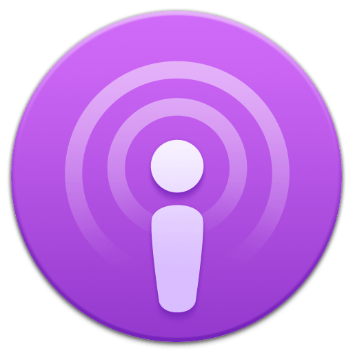 Podcasts Icon | Smooth App Iconset | Ampeross