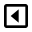Bx caret left square icon
