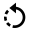 Bx rotate left icon