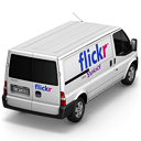Flickr Van Back icon