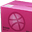 Dribbble-Shipping-Box icon