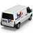 FedEx Van Back icon