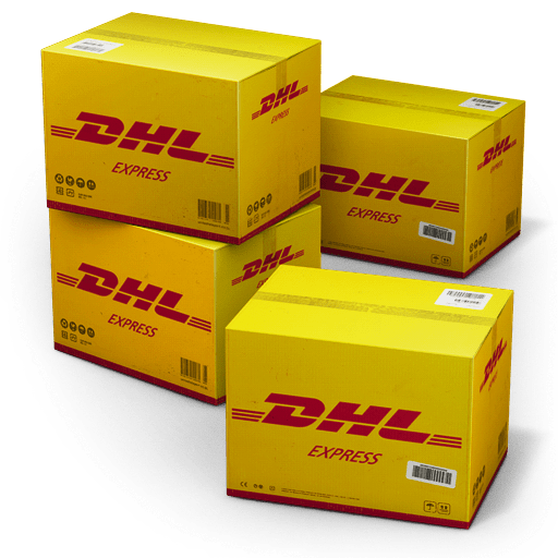 DHL Shipping Box icon
