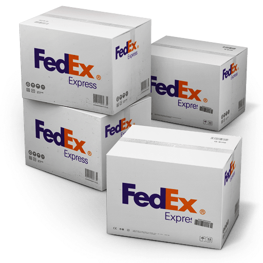 Fedex Shipping Box Icon Container 4 Cargo Vans Iconset Antrepo
