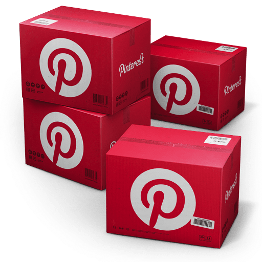 Pinterest Shipping Box icon