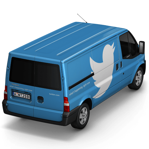 Twitter-Van-Back icon