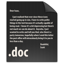 File DOC icon
