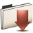 Folder-Download icon