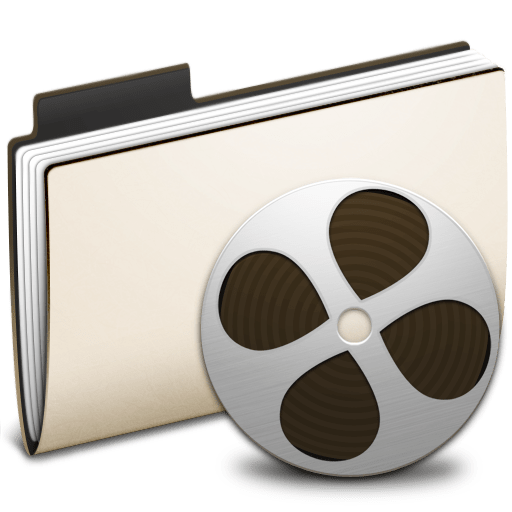 Folder Video Icon | Chakram 2 Iconset | Apathae
