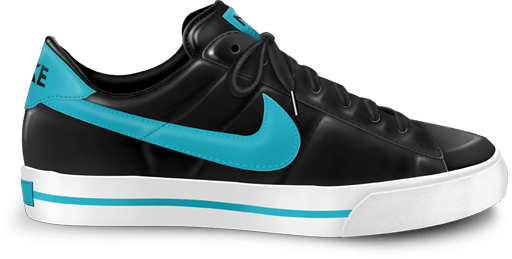 Nike-classic-shoe-blue icon