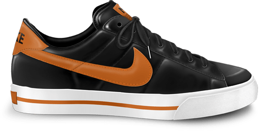 Nike-classic-shoe-orange icon