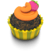 Chocolate-Orange-Cupcake icon