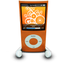 iPodPhonesOrange icon