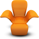 Orange Seat icon