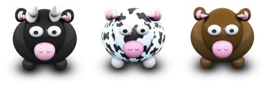We Love Cows Icons