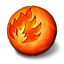 http://icons.iconarchive.com/icons/arrioch/orbz/128/orbz-fire-icon.png