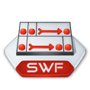 Adobe flash swf icon
