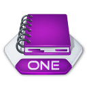 Office-onenote-one icon