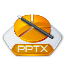 Office powerpoint pptx icon