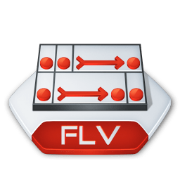 Adobe Flash Flv Icon Senary Iconset Arrioch