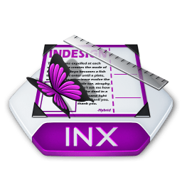 Adobe indesign inx icon