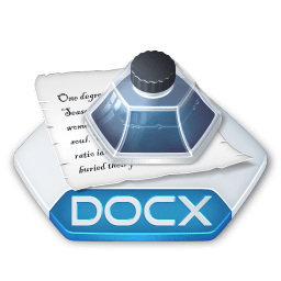 Office word docx icon