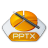 Office powerpoint pptx icon