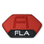 Adobe flash fla v2 icon
