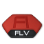 Adobe flash flv v2 icon