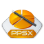 Office powerpoint ppsx icon