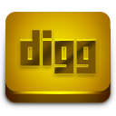 Digg Orange 2 icon