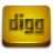 Digg Orange 2 icon