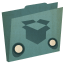 Folder dropbox icon