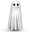 Shy ghost icon