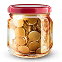 Money-jar icon