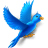 Flying-bird icon