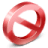 Banned-sign icon