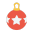Christmass ball icon