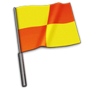Referee flag icon