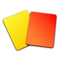 Referee cards icon