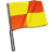 Referee-flag icon