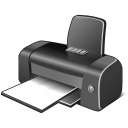 Gray Printer icon