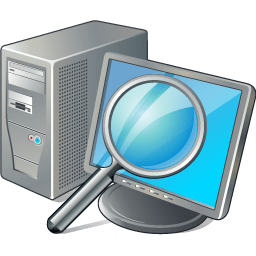 Computer search icon